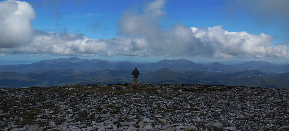 A World of Wilderness seen from the top of Frenchmans Cap