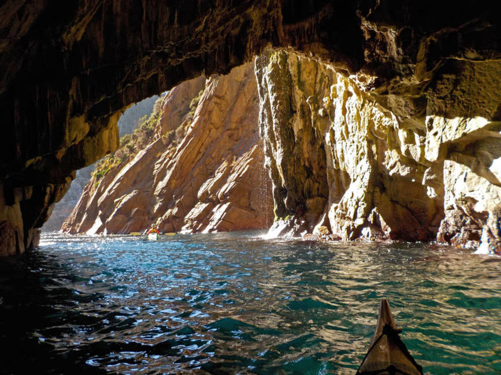 Waterfalls and Sea Caves on the Tasman Peninsula